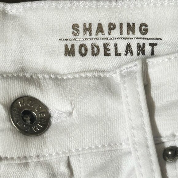 NWT Body Sculpting Butt Lift Premium Quality Stretchy Shaping Skinny White Jeans - Picture 7 of 14